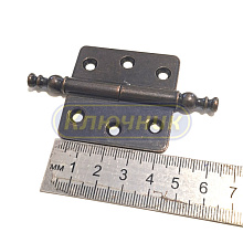 Петли / Петли карточные / Петля GAMET 1002 45x45 бронза, левая. Магазин "Ключник" в С-Пб.