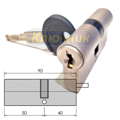 Цилиндр AGB SCODO DCK 90(50/40) короткий шток Ni