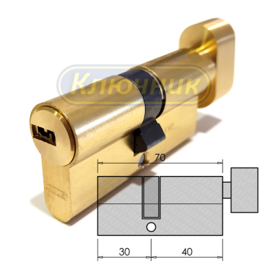 Цилиндр ABUS D6 70(30/40) G вороток