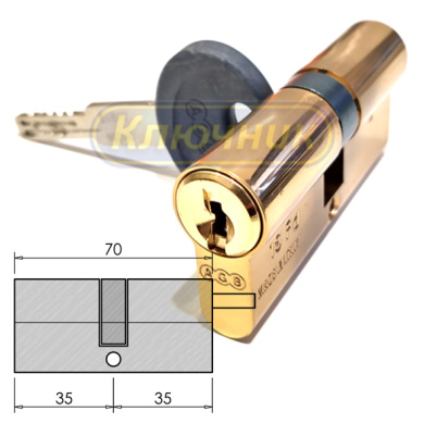 Цилиндр AGB SCODO DCK 70(35/35) короткий шток Br