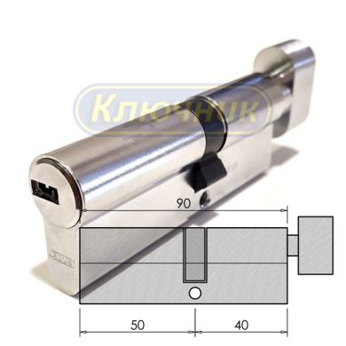 Цилиндр ABUS D6 90(50/40C)Ni вороток