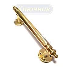 Ручка скоба "Парадная" ПЛ-1 290/390мм латунь