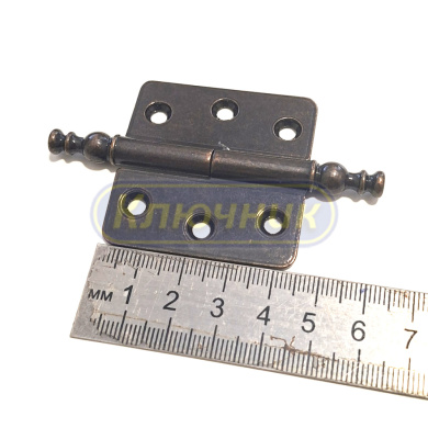 Петля GAMET 1002 45x45 бронза, левая