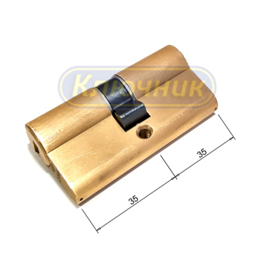 Цилиндр CISA ASIX OE300 35/35 Brass