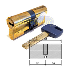 Цилиндры / По типам / Перфорированные цилиндры / Цилиндр APECS XR-70(35/35)G. Магазин "Ключник" в С-Пб.