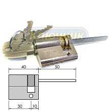 Полуцилиндр TESA TE5R3010CR 30/10 N