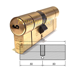 Цилиндры / По типам / Перфорированные цилиндры / Цилиндр ABUS D10 PS 100(50/50)G. Магазин "Ключник" в С-Пб.