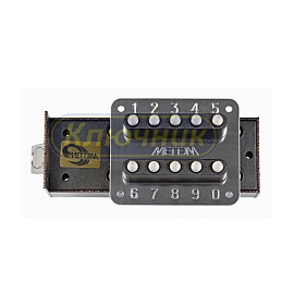 Замок кодовый кнопочный Меттэм для входных и коридорных дверей