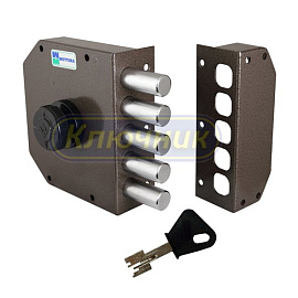 Замок накладной Mottura 30.601 помповый Замок накладной Mottura 30.601 помповый