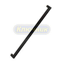 Ручки / Ручки скобы / Офисные ручки скобы / Ручка скоба FUARO PH38 INOX BLACK 1500, 1200, 1000, 800, 600 мм. Магазин "Ключник" в С-Пб.