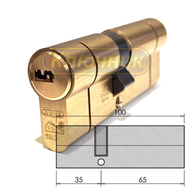 Цилиндр ABUS D10 PS 100(35/65)G