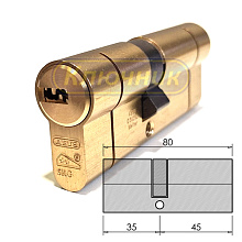 Цилиндр ABUS D10 PS 80(35/45)G